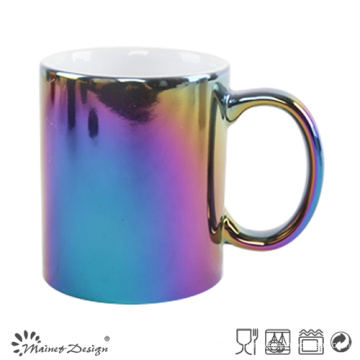 Taza de cerámica de 11oz con impresión en color